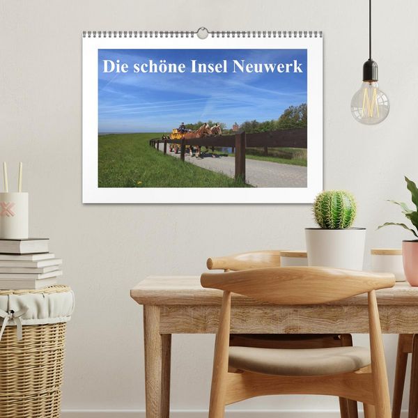 Produktbild: Die sch&ouml;ne Insel Neuwerk (Wandkalender 2026 DIN A3 quer), CALVENDO Monatskalender