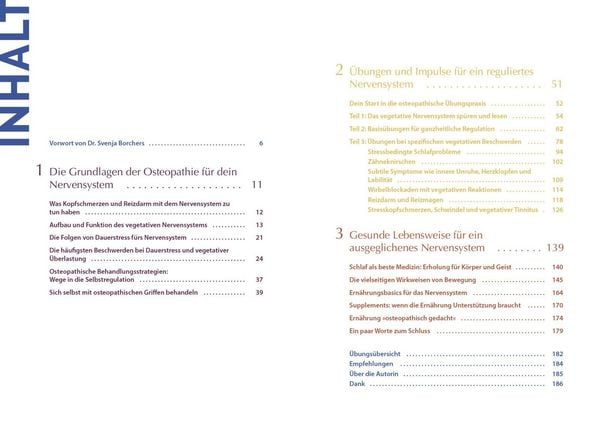 Produktbild: Osteopathie f&uuml;r zu Hause &ndash; Nervensystem