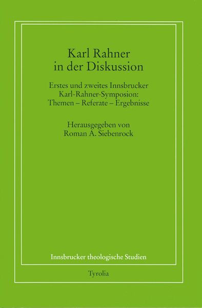 Produktbild: Karl Rahner in der Diskussion