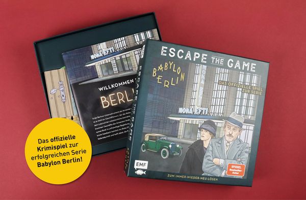 Produktbild: Escape the Game: Babylon Berlin &ndash; Das offizielle Spiel zur Serie! Ermittelt im Moka Efti! (Fall 1)