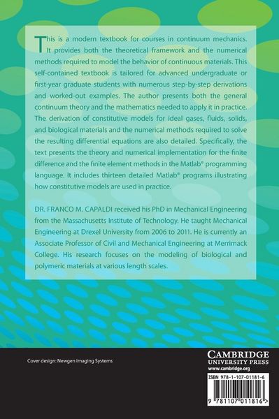 Produktbild: Continuum Mechanics