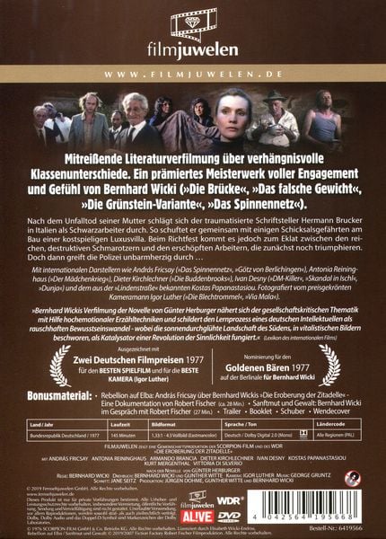 Produktbild: Die Eroberung der Zitadelle (Filmjuwelen)