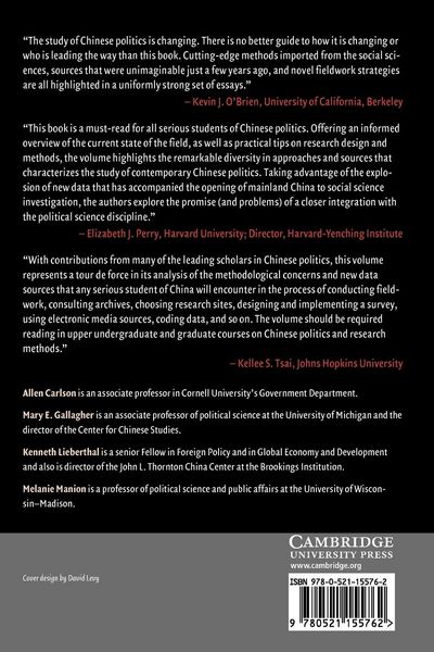 Produktbild: Contemporary Chinese Politics