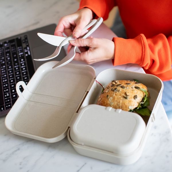 Produktbild: Koziol Lunchbox-Set + Besteck PASCAL Lunchbox-Set + Besteck PASCAL