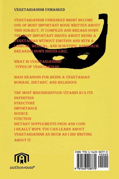 Produktbild: Vegetarianism Unmasked