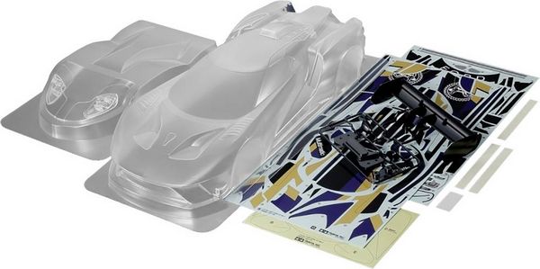 Tamiya 300051664 1:10 Karosserie Ford GT Mk.II 2020 Unlackiert