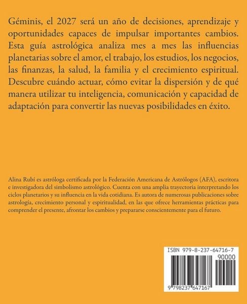 Produktbild: G&eacute;minis Hor&oacute;scopo 2027