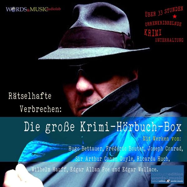 Produktbild: Rätselhafte Verbrechen: Die große Krimi-Hörbuch-Box