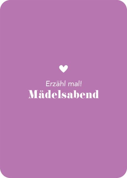 Produktbild: Erz&auml;hl mal! M&auml;delsabend