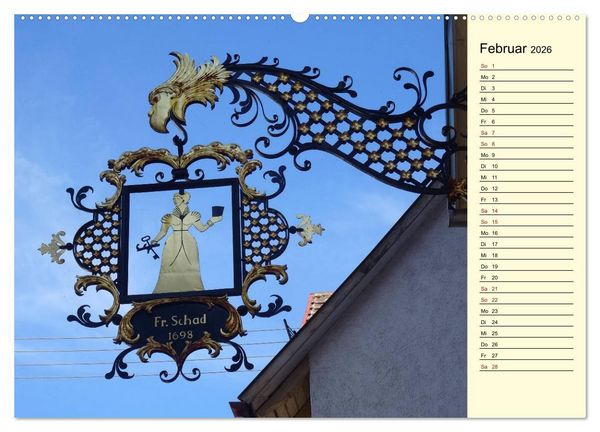 Produktbild: Calw erleben (Wandkalender 2026 DIN A2 quer), CALVENDO Monatskalender