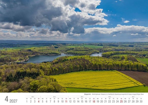 Produktbild: Wuppertal 2027 Bildkalender A3 Spiralbindung