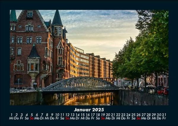 Produktbild: Hamburgs Sch&ouml;nheit 2025 Fotokalender DIN A5