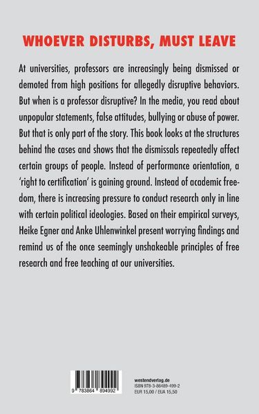 Produktbild: Disrupting the university