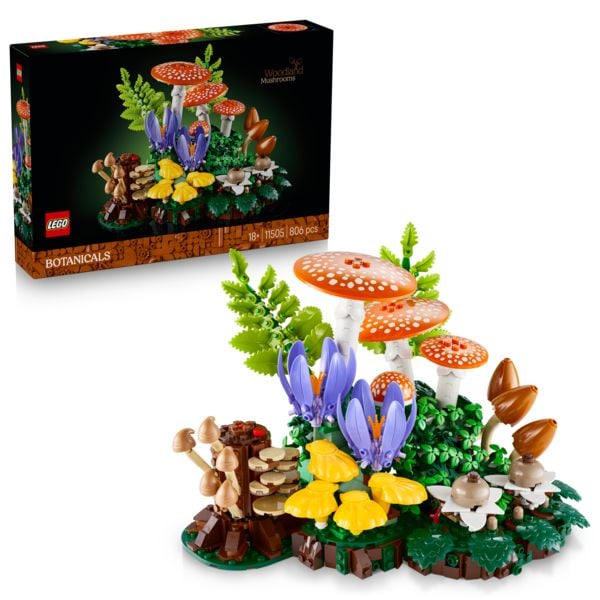 Produktbild: LEGO Botanicals 11505 Waldpilze, Modellbau f&uuml;r Erwachsene