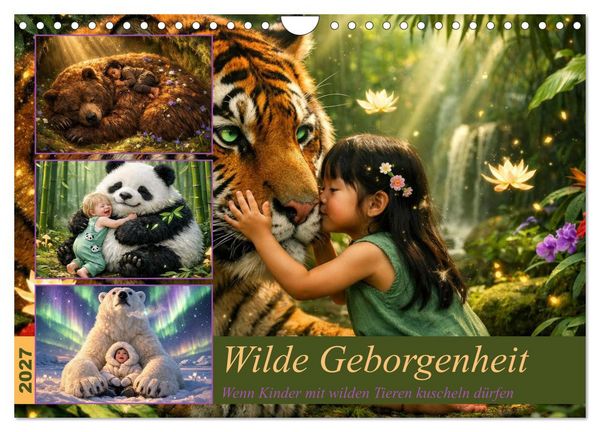 Produktbild: Wilde Geborgenheit (Wandkalender 2027 DIN A4 quer), CALVENDO Monatskalender