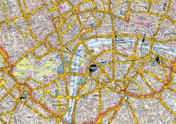 Produktbild: A-Z Maps: London A-Z Map