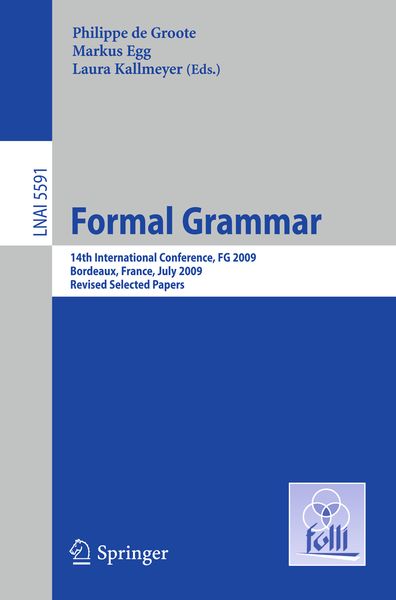 Produktbild: Formal Grammar