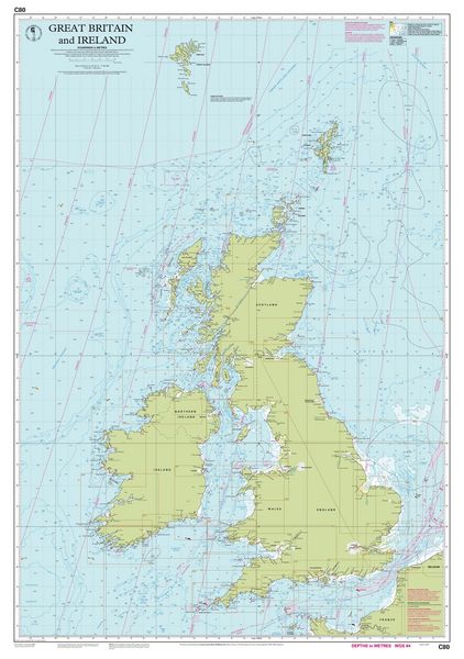 Produktbild: C80 Great Britain and Ireland, Imray Chart