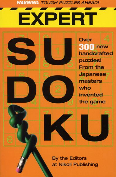 Expert Sudoku, Taschenbuch von Nikoli Publishing, Workman, 9780761158356