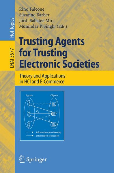 Produktbild: Trusting Agents for Trusting Electronic Societies