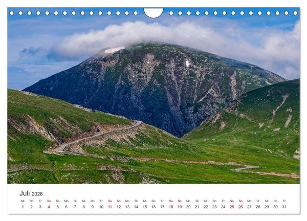 Produktbild: Siebenb&uuml;rgen und das Fagaras Gebirge (Wandkalender 2026 DIN A4 quer), CALVENDO Monatskalender