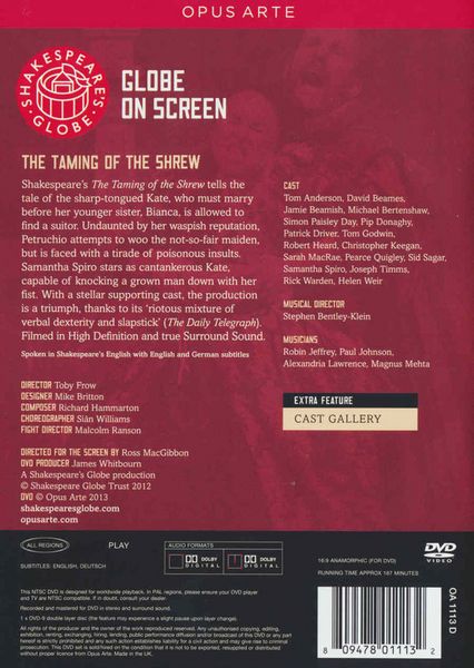 Produktbild: William Shakespeare - The Taming of the Shrew