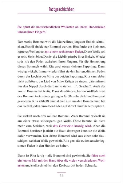 Produktbild: Wahrnehmungsgeschichten. Ged&auml;chtnistraining und Besch&auml;ftigungen f&uuml;r Senioren. Auch mit Demenz. Ratgeber