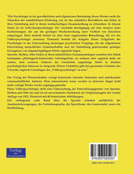 Produktbild: V&ouml;lkerpsychologie