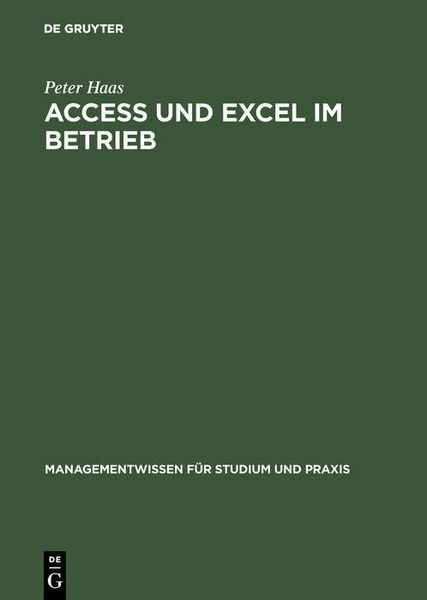 Produktbild: Access und Excel im Betrieb