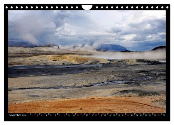 Produktbild: Balade en Islande (Calendrier mural 2026 DIN A4 vertical), CALVENDO calendrier mensuel