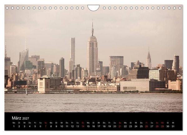 Produktbild: Perspektiven einer Weltstadt - New York (Wandkalender 2027 DIN A4 quer), CALVENDO Monatskalender
