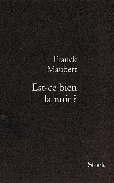 Produktbild: Est-ce bien la nuit ?