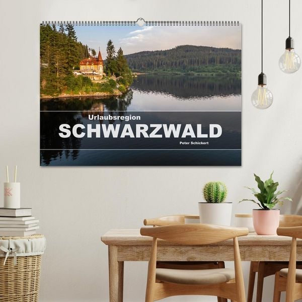 Produktbild: Urlaubsregion Schwarzwald (Wandkalender 2026 DIN A2 quer), CALVENDO Monatskalender