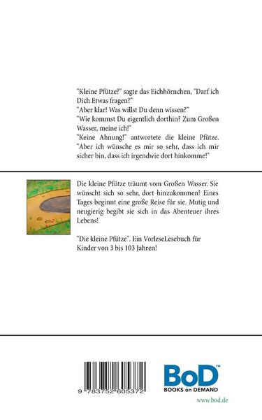 Produktbild: Die kleine Pf&uuml;tze
