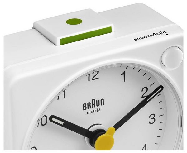 Produktbild: Braun 67101 Quarz Wecker Wei&szlig;