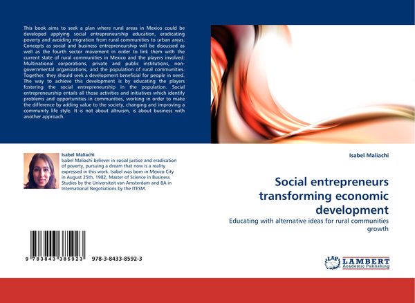 Produktbild: Social entrepreneurs transforming economic development