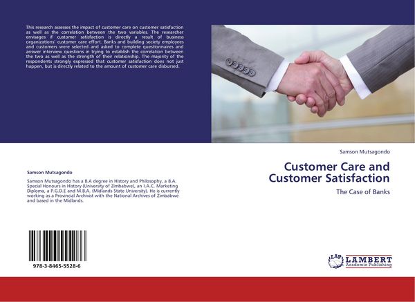 Produktbild: Customer Care and Customer Satisfaction