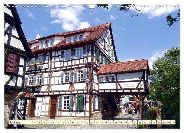 Produktbild: Unterwegs in T&uuml;bingen (Wandkalender 2026 DIN A3 quer), CALVENDO Monatskalender