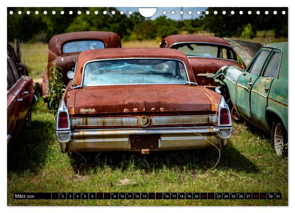 Produktbild: Memories of American Cars (Wandkalender 2026 DIN A4 quer), CALVENDO Monatskalender
