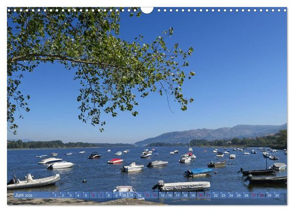 Produktbild: Von Porto nach Santiago de Compostela (Wandkalender 2026 DIN A3 quer), CALVENDO Monatskalender