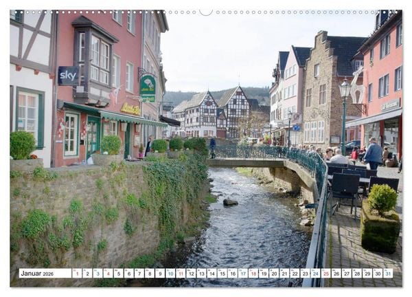 Produktbild: Bad M&uuml;nstereifel - Ansichtssache (Wandkalender 2026 DIN A2 quer), CALVENDO Monatskalender