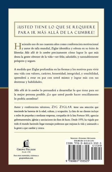 Produktbild: El Mas Alla de La Cumbre