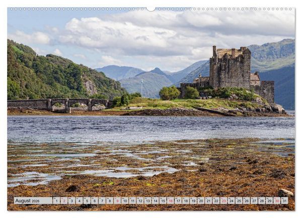 Produktbild: Wundersch&ouml;nes Schottland - Bilderreise durch ein sagenumwobenes Land (hochwertiger Premium Wandkalender 2026 DIN A2 quer), Kunstdruck in Hochglanz