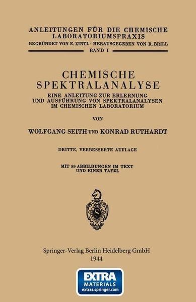 Produktbild: Chemische Spektralanalyse