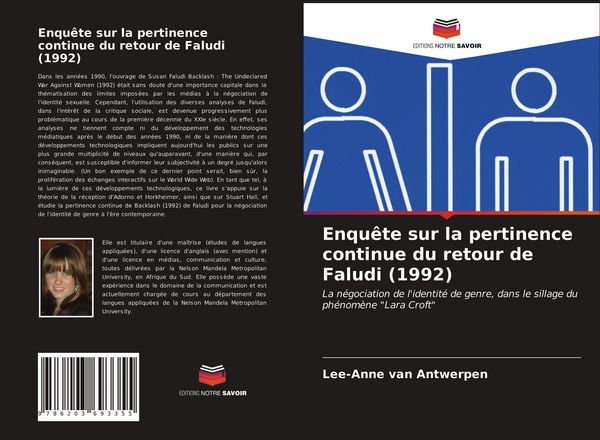 Produktbild: Enqu&ecirc;te sur la pertinence continue du retour de Faludi (1992)