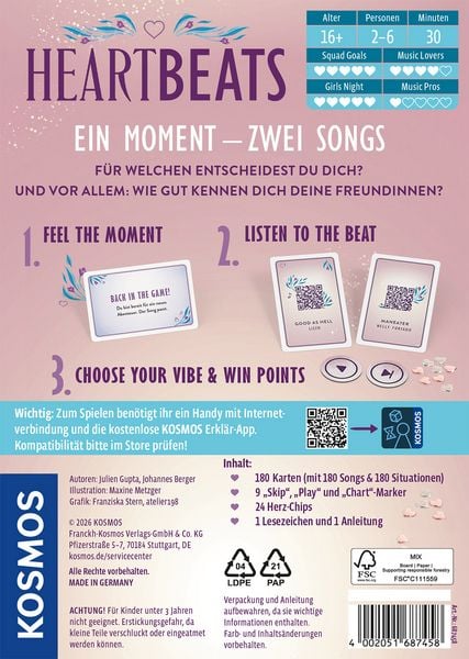 Produktbild: HEARTBEATS