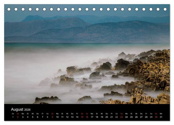Produktbild: Korfu - Kerkira (Tischkalender 2026 DIN A5 quer), CALVENDO Monatskalender
