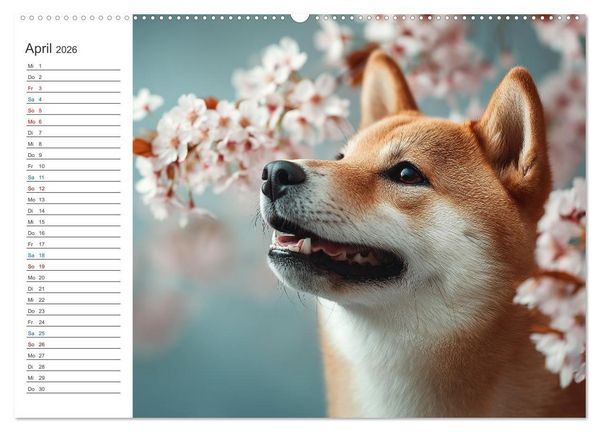 Produktbild: Hundegl&uuml;ck (Wandkalender 2026 DIN A2 quer), CALVENDO Monatskalender