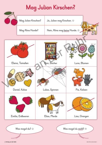 Produktbild: 12 gro&szlig;e Merk-Poster DaZ-Grundwortschatz