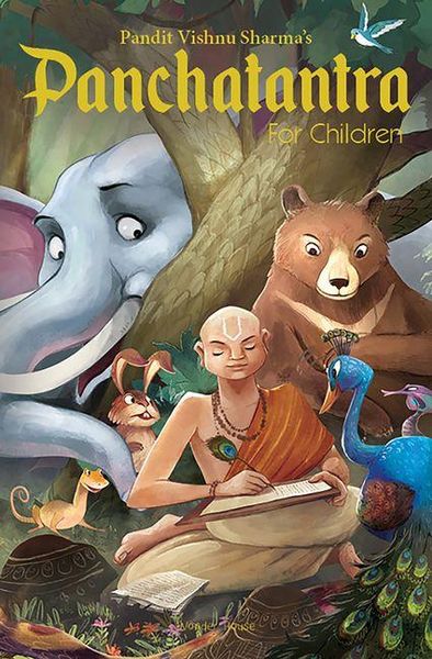Produktbild: Pandit Vishnu Sharma's Panchatantra for Children: Illustrated Stories (Black and White, Paperback)